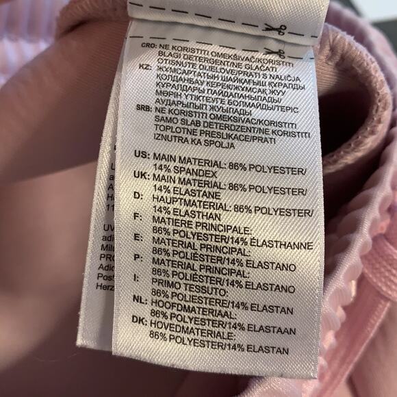 Adidas Pink Mauve Running Scuba Material Shorts - Picture 6 of 6